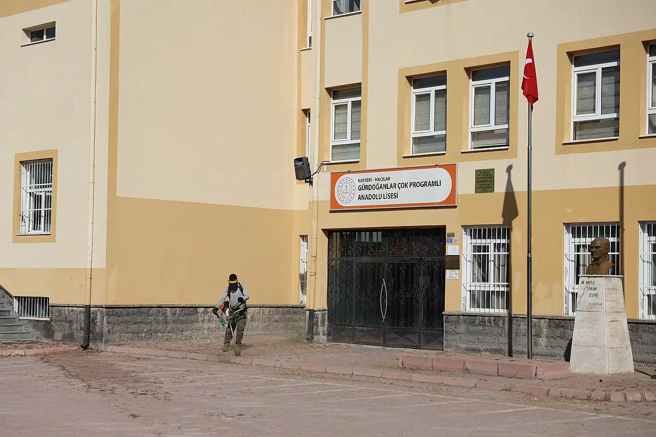 Hacılar'da okullar yeni eğitim yılına hazırlanıyor: Ekipler sahaya indi!