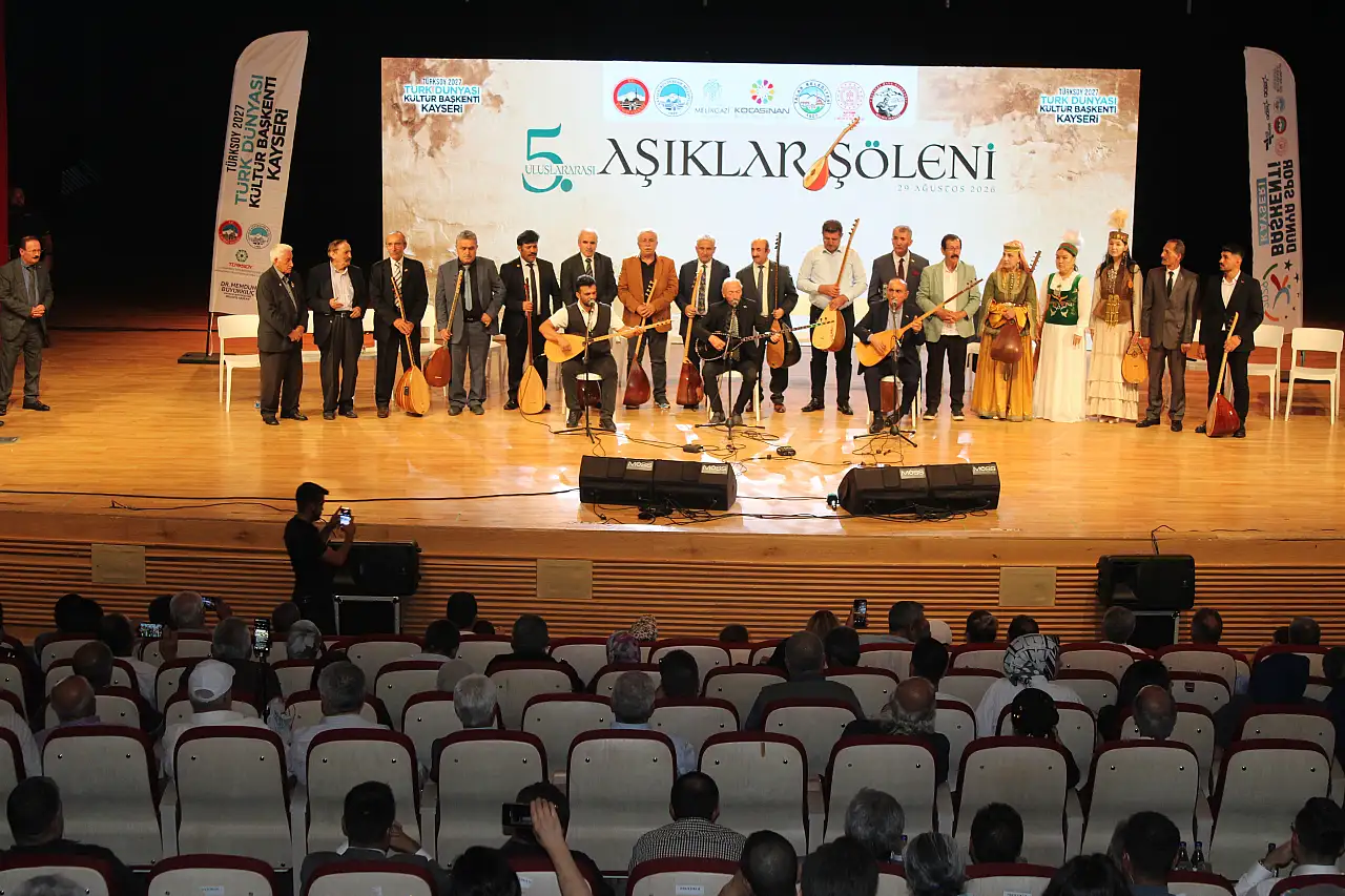 Aşıklar Kayseri'de buluştu! Kültür şöleni yaşandı