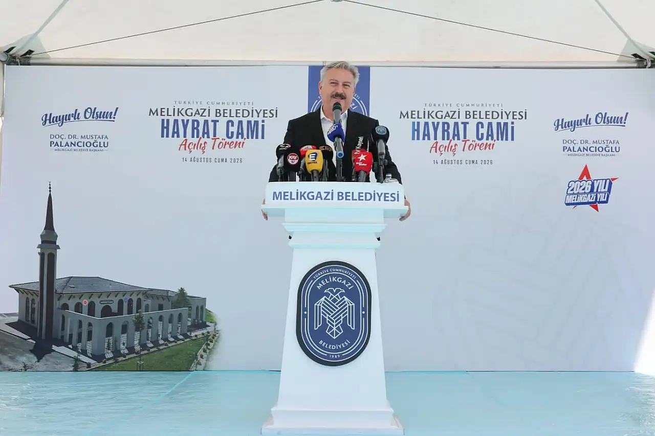 Kayseri'de dikkat çeken cami açıldı: 13 hayırseverin emeğiyle tamamlandı