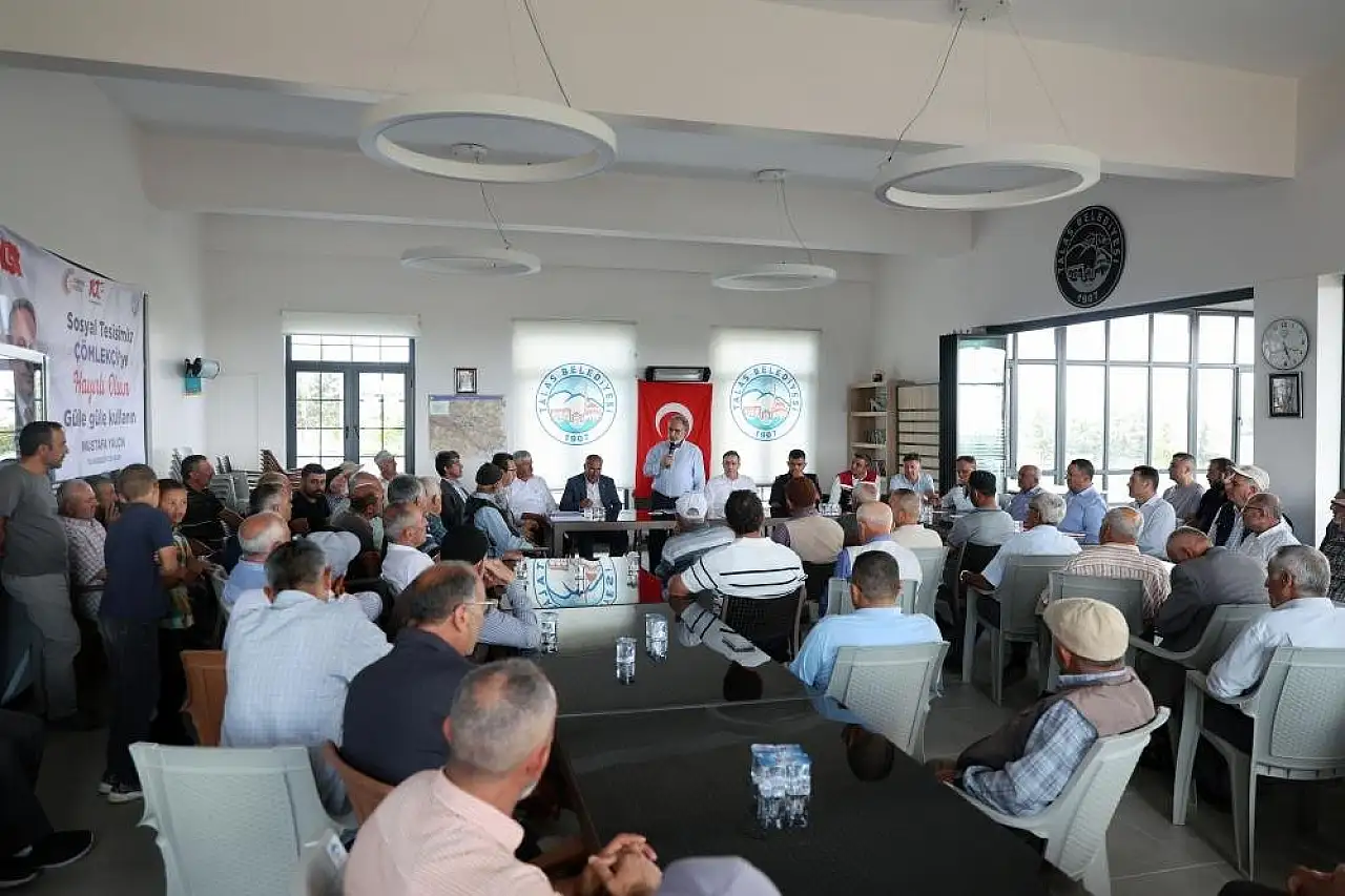 Başkan Yalçın'dan dikkat çeken söz: 'Kırsala sahip çıkamayan şehri yönetemez'