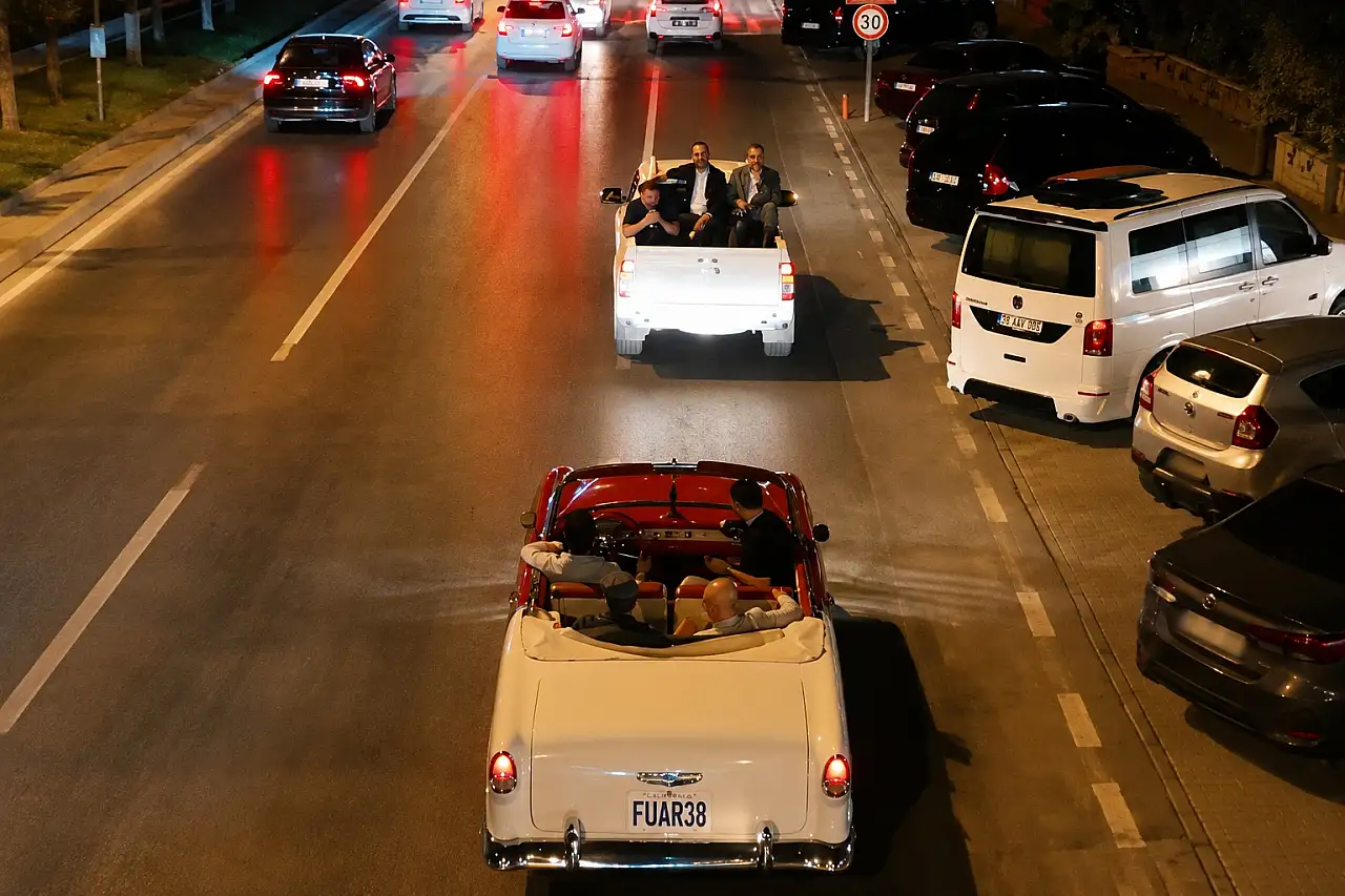 Başkan Çolakbayraktar ve Coşkun Sabah'tan Kayseri turu
