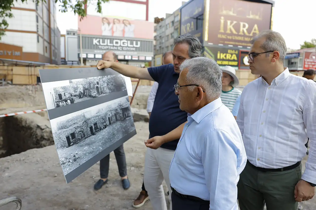 Kayseri'nin geçmişi Camikebir'de gün yüzüne çıktı!