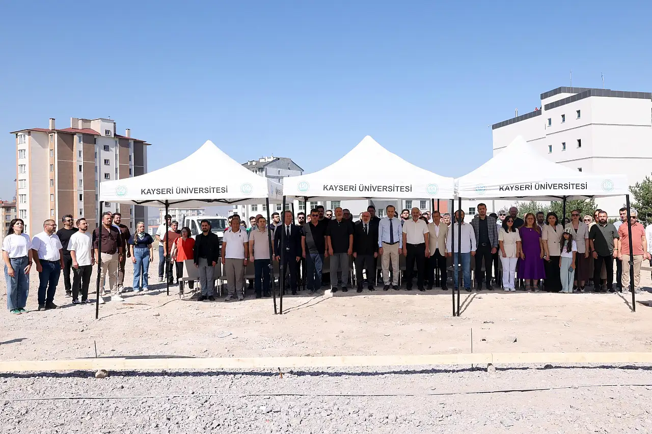Kayseri'de geleceğin meslekleri için kritik adım: Yeni okulun temeli atıldı