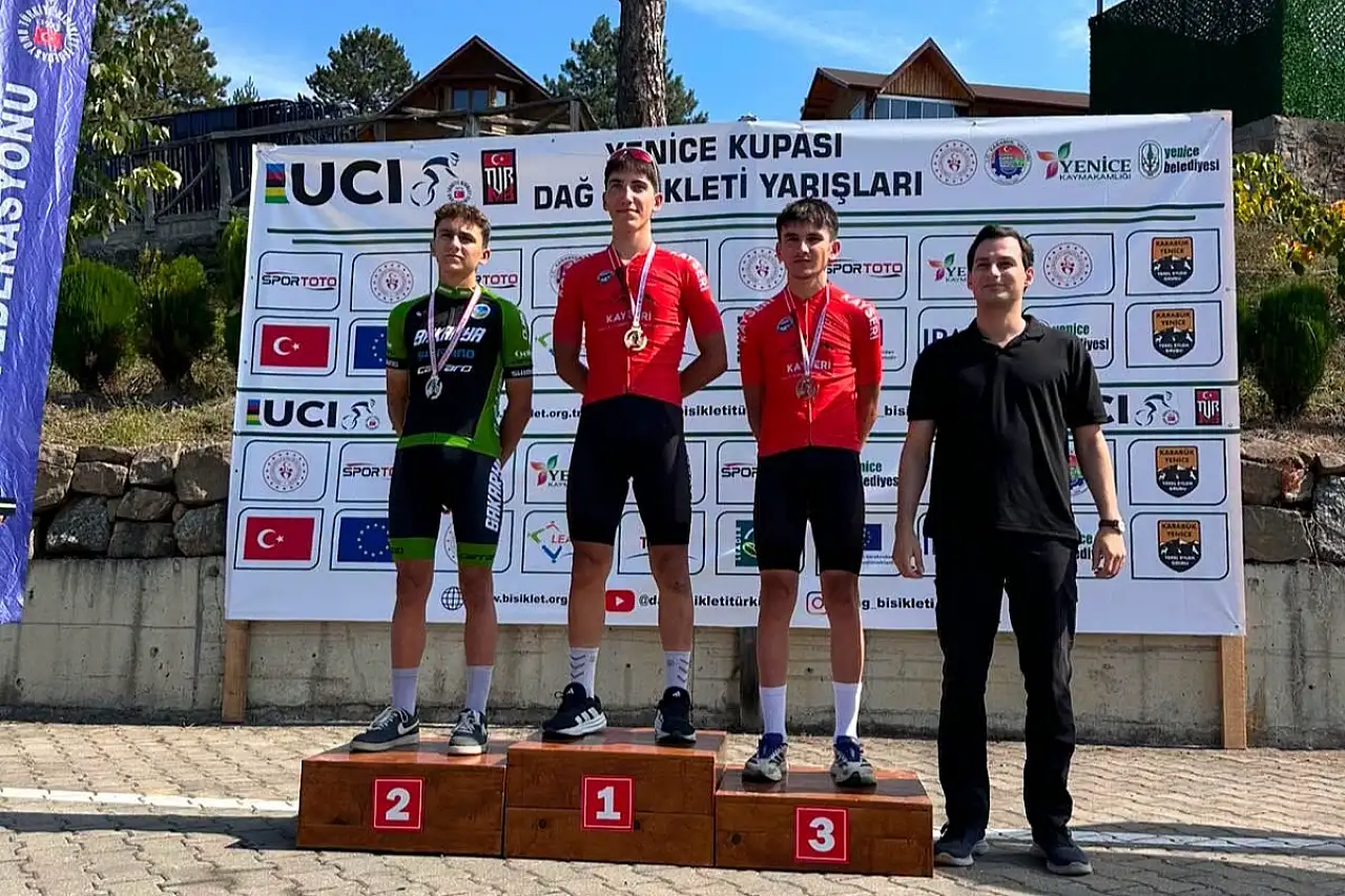 Kayserili sporculardan Karabük'te büyük başarı: MTB Cup'ta kürsüyü kapattılar!