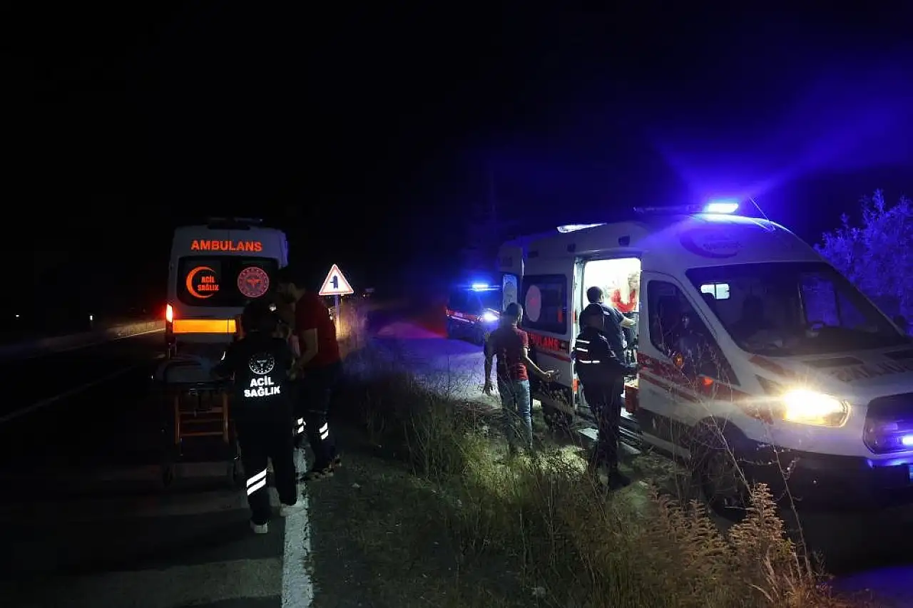 Nevşehir'de kaza! Otomobil takla attı: 5 yaralı