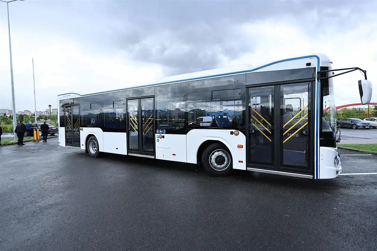 Kayseri'de toplu ulaşım filosuna 12 yeni otobüs daha
