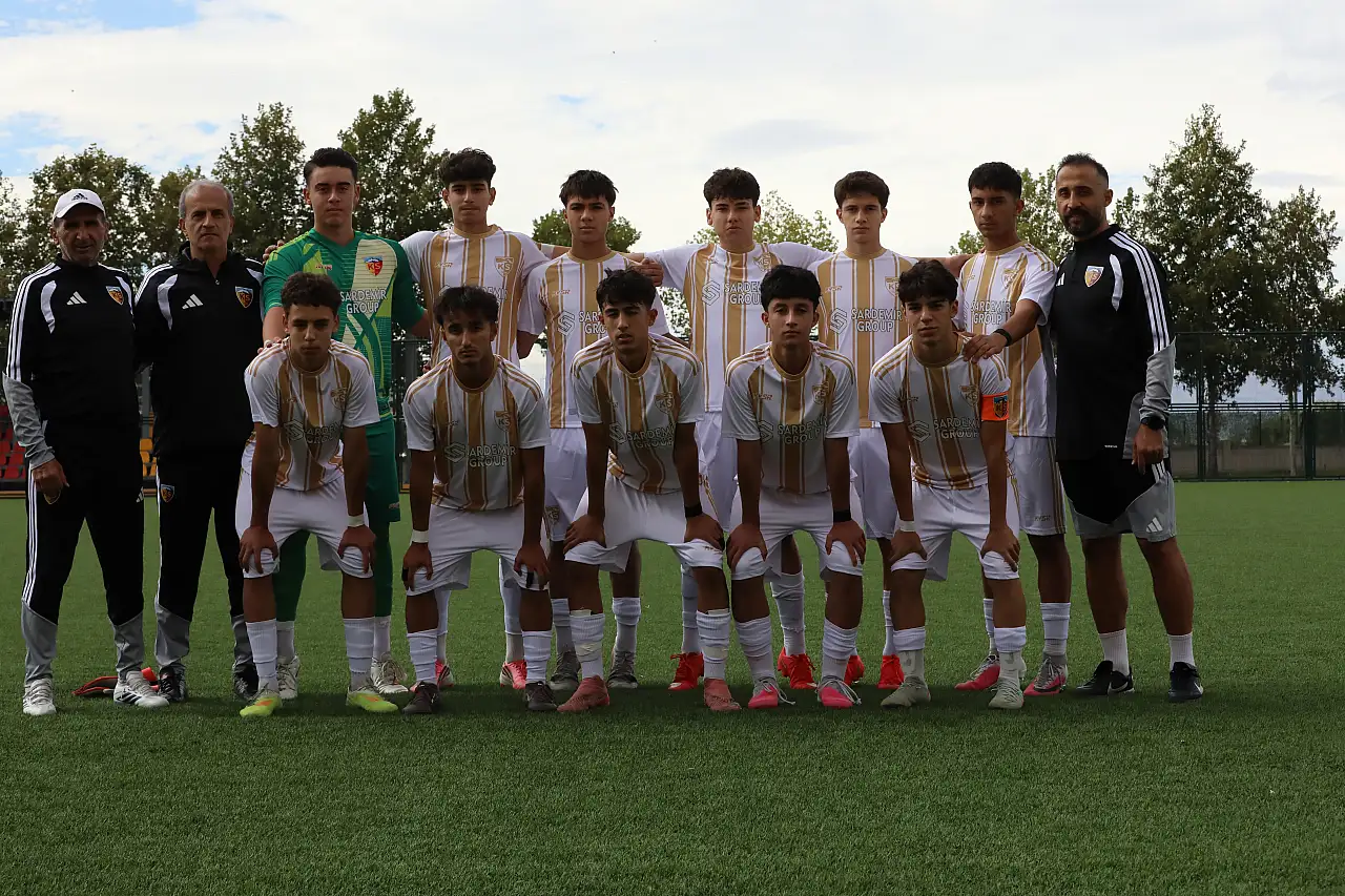 Kayserispor U16'dan gol şov! Rakibini 19-0 mağlup etti