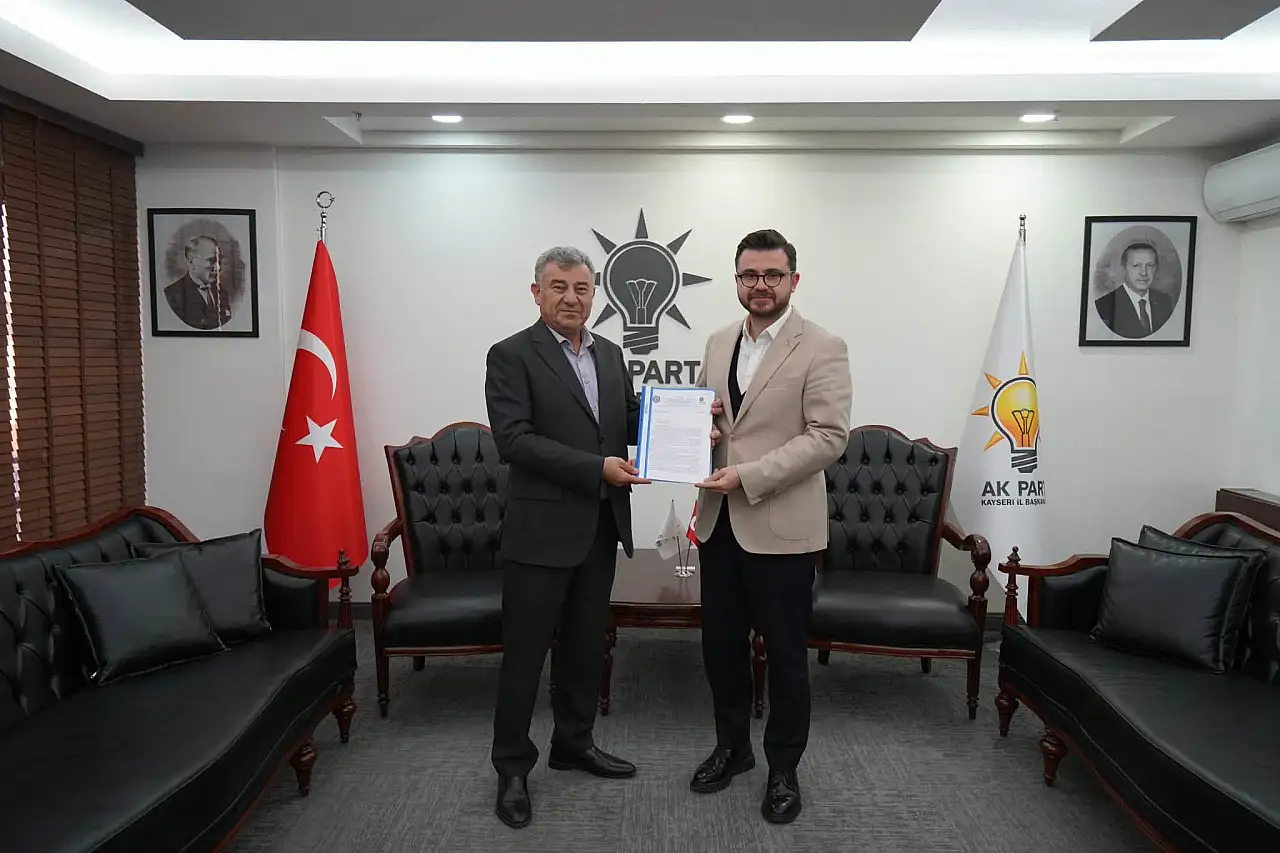 Kayseri'de AK Parti İl Başkanına verilen dosyada ne olduğu ortaya çıktı