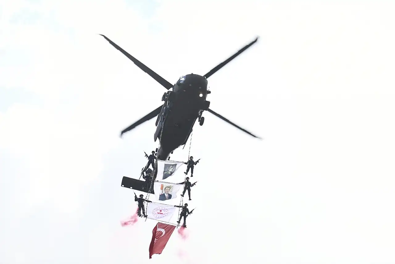 Kayseri'de Cumhuriyet coşkusu