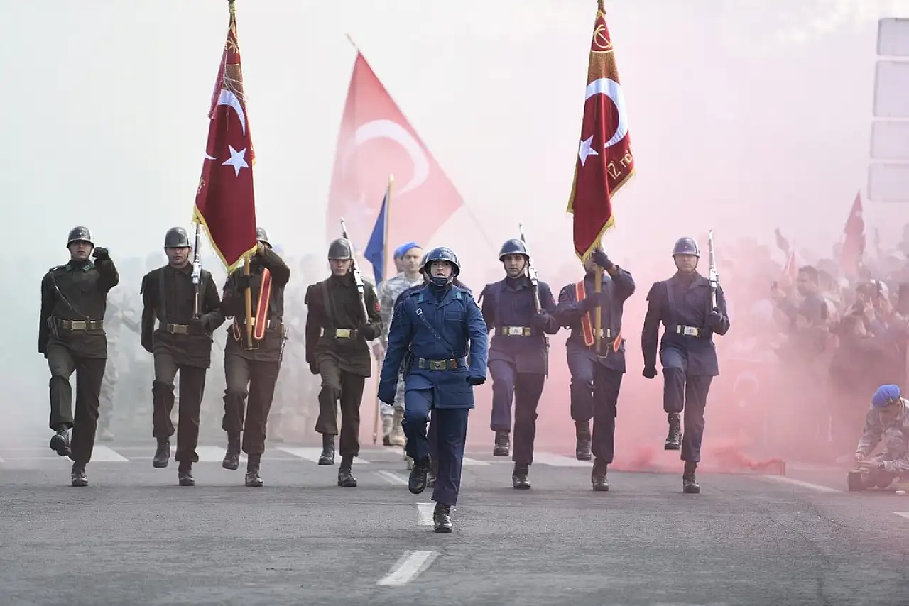 Kayseri'de Cumhuriyet coşkusu