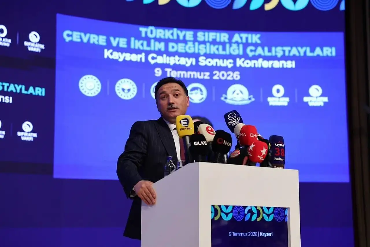 Kayseri'de sıfır atık için yeni yol haritası oluşturuldu