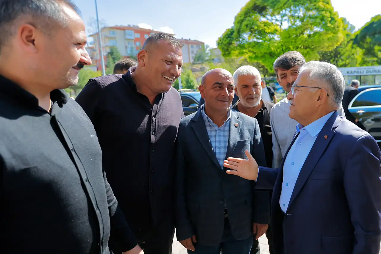Başkan Büyükkılıç'tan ilçe mesaisi: Talepler tek tek dinlendi