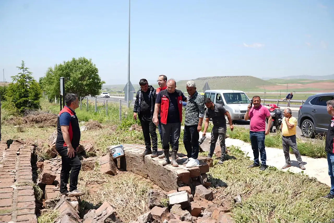Kayseri'de yağmur ve dolu sonrası zarar büyük mü?
