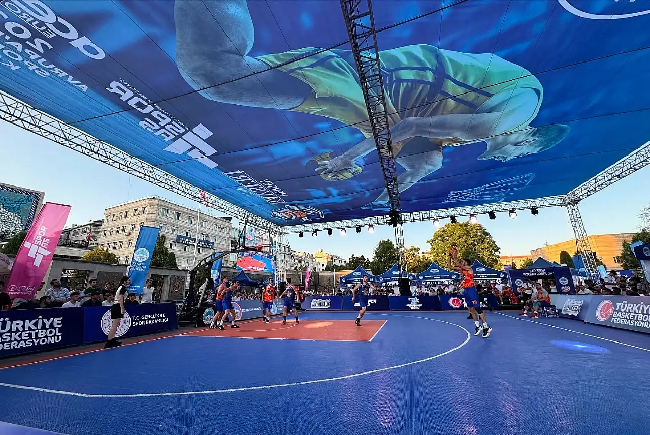 Kayseri, dev basketbol organizasyonuna ev sahipliği yapıyor