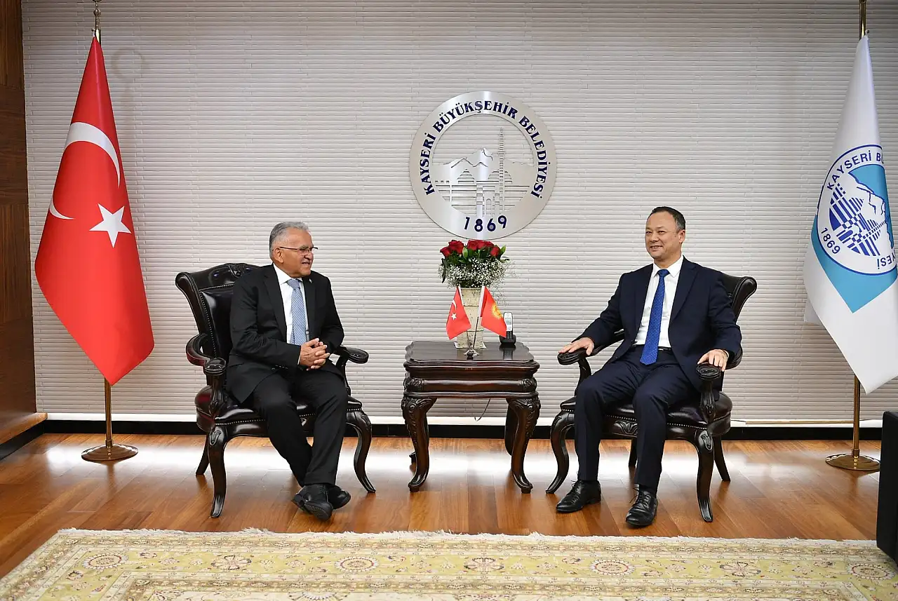 Kayseri, Kırgızistan Büyükelçisi'ni ağırladı