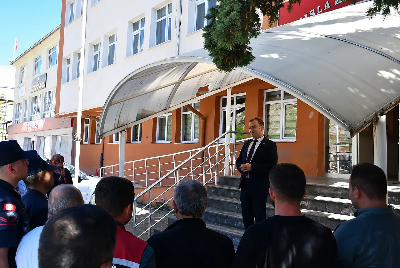 Kayseri'den ayrılan Kaymakam'dan duygusal veda!
