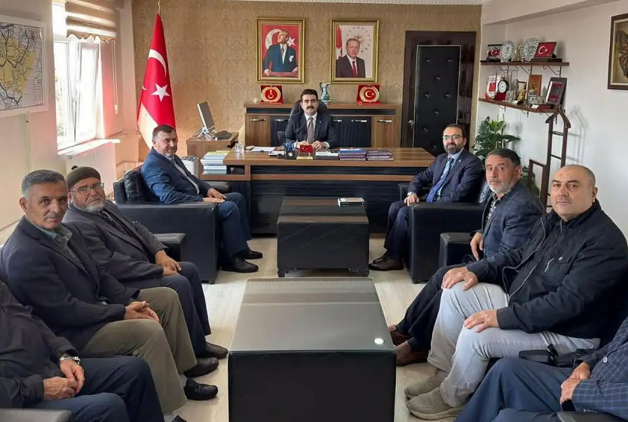 Tomarza'da yıllar sonra aynı sofrada buluştular