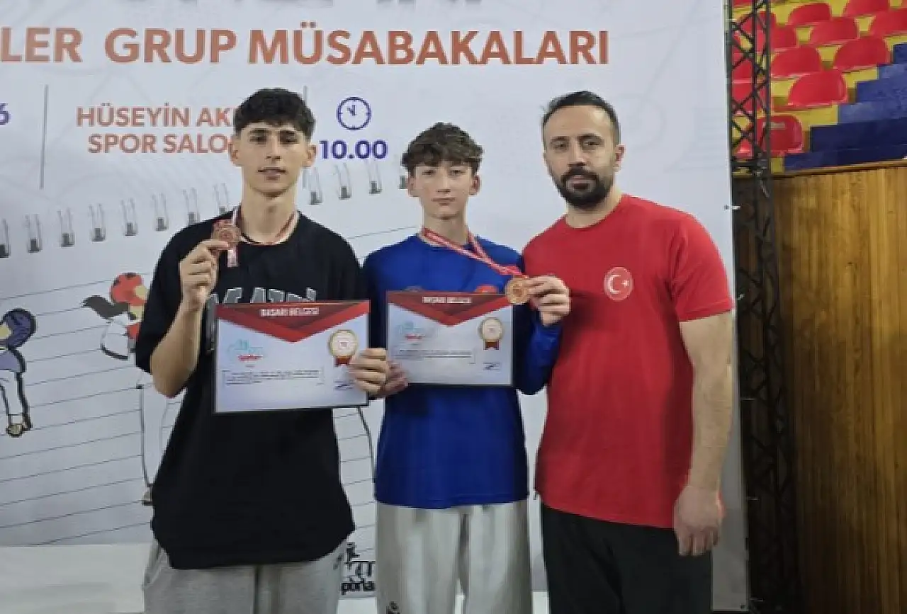 Kayserili sporculardan Tokat'ta büyük başarı! 3 madalya ile döndüler