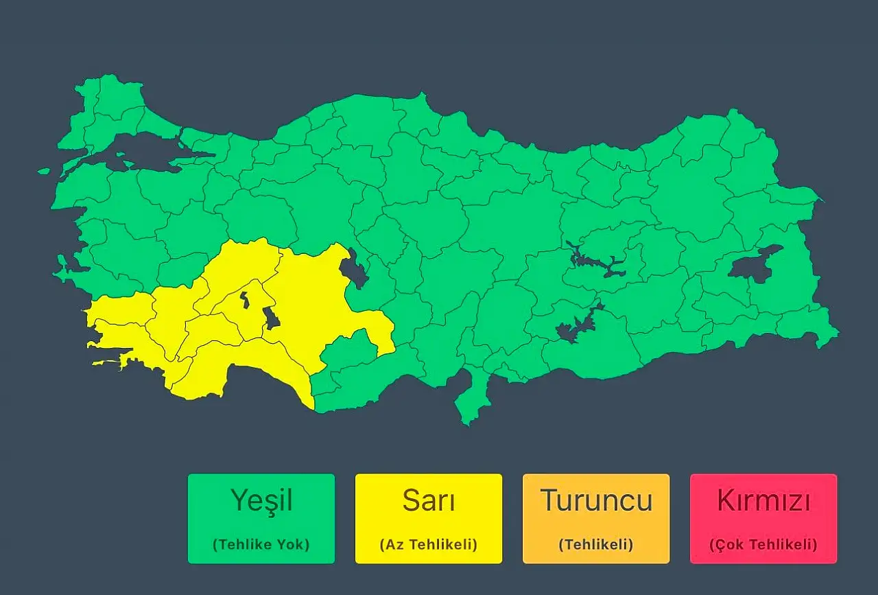 Bakanlığı 8 şehri uyardı: Kayseri listede yok ama...