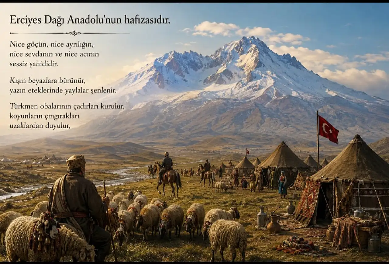 Erciyes'in eteklerinde başlayan acı hikâye