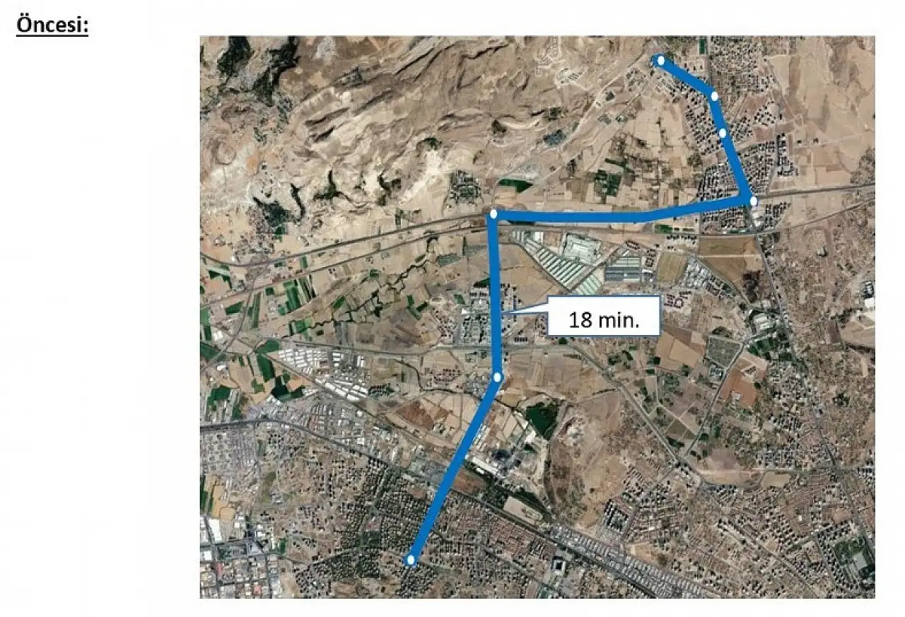 Kayserililer artık otogara, hastaneye bu yolla daha kolay ulaşacak!