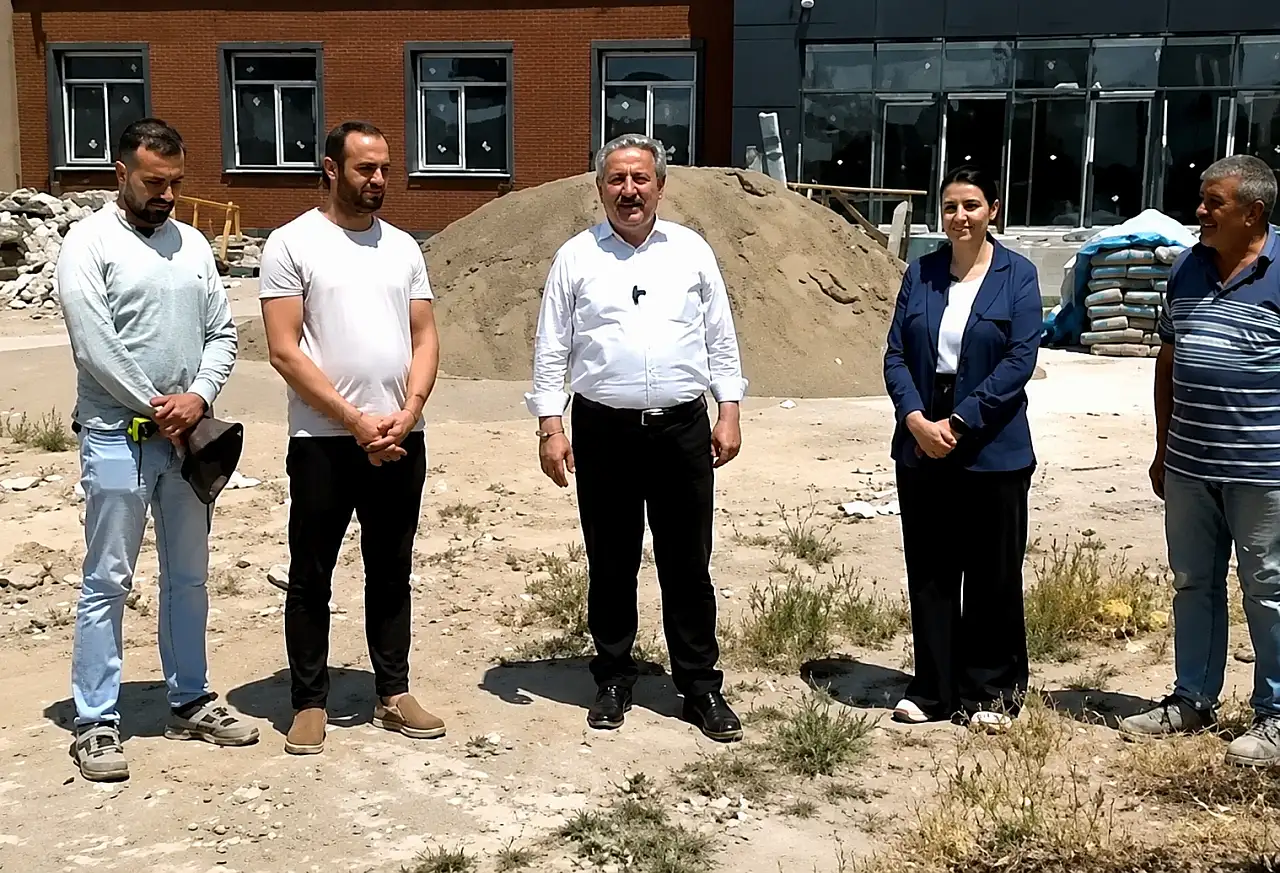 Melikgazi'de 7 ayda tamamlandı! Yeni okul için tarih verildi