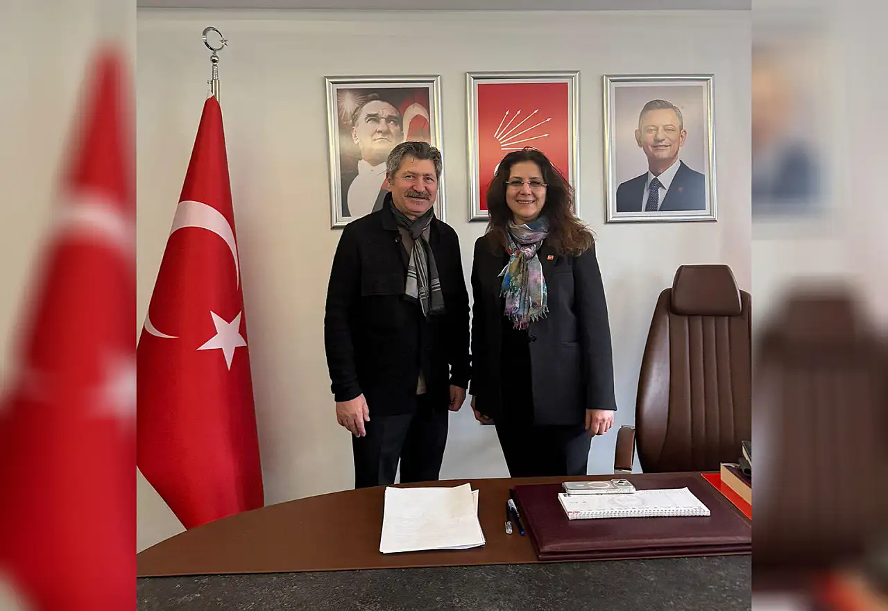 Danimarka'dan, CHP Kayseri İl binasına kim geldi, kiminle görüştü?