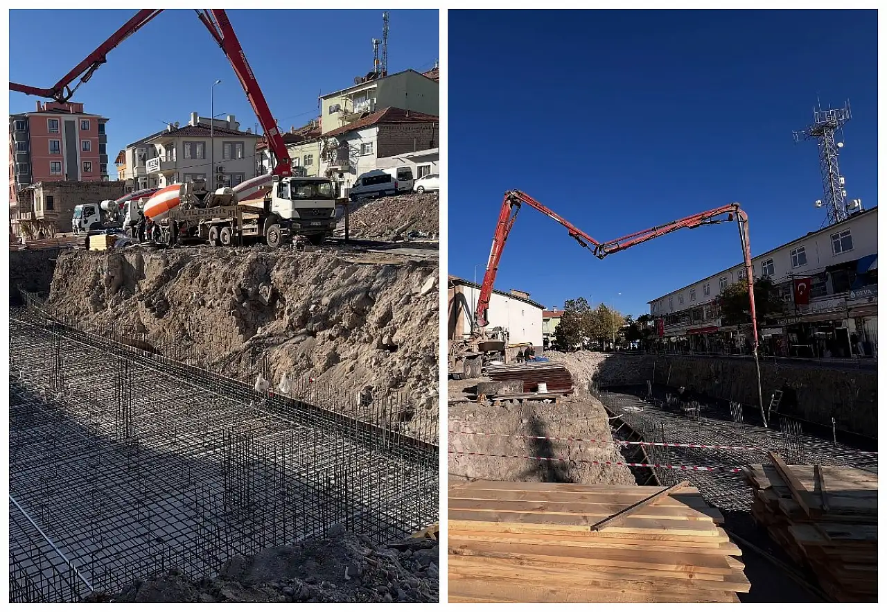 Kayseri'de 40 dükkanlı yeni bir çarşı daha yapılıyor! Temeli atıldı, bakın nerede