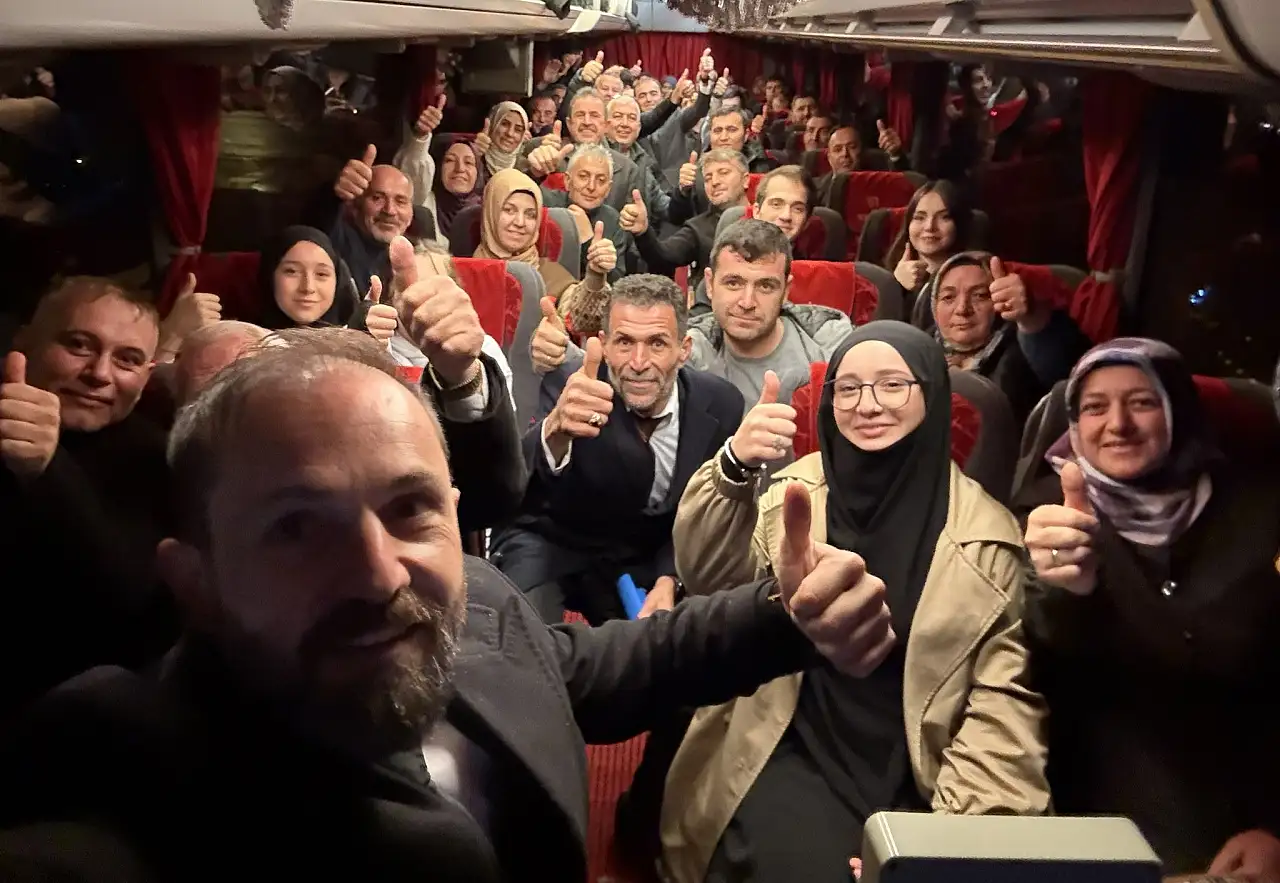 Kayseri'den bin 500 kişi gece yola çıktı! Ankara'ya bakın neden gittiler?