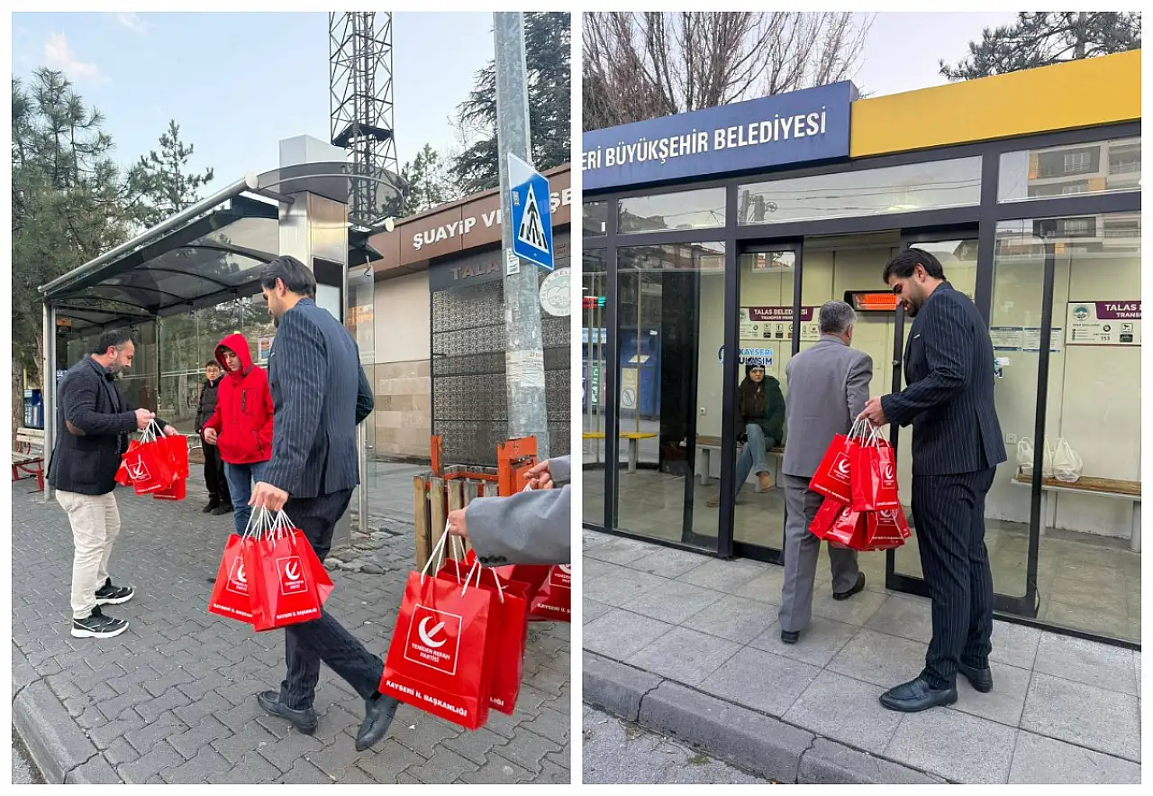 Kayseri'de iftara yetişemeyenler için bakın ne yaptılar?