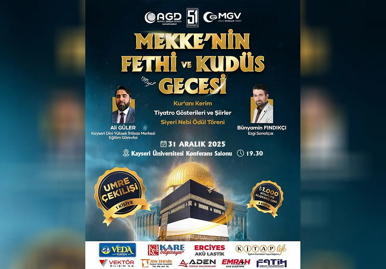 Kayseri'de Umre fırsatı! Çekilişi  kim kazanacak?