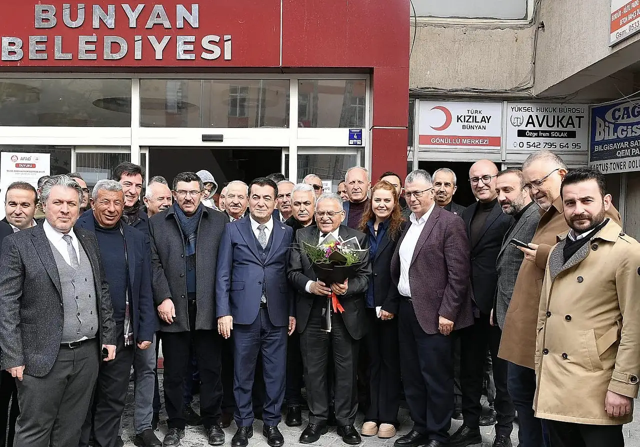 Başkan Büyükkılıç'tan Bünyan çıkarması!