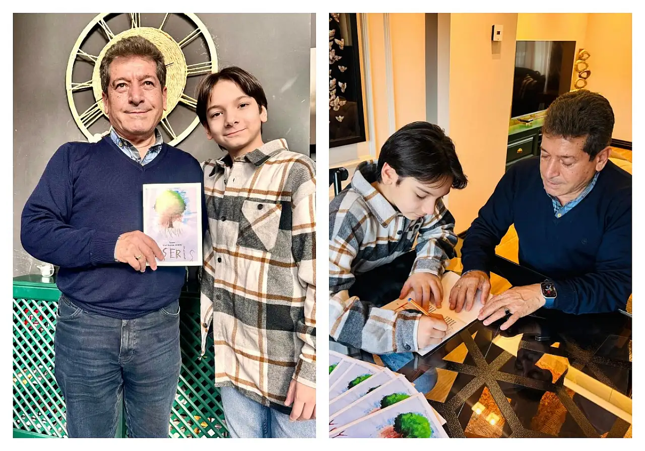 Kayserili ünlü iş adamı duyurdu: Torunum kitap yazdı!