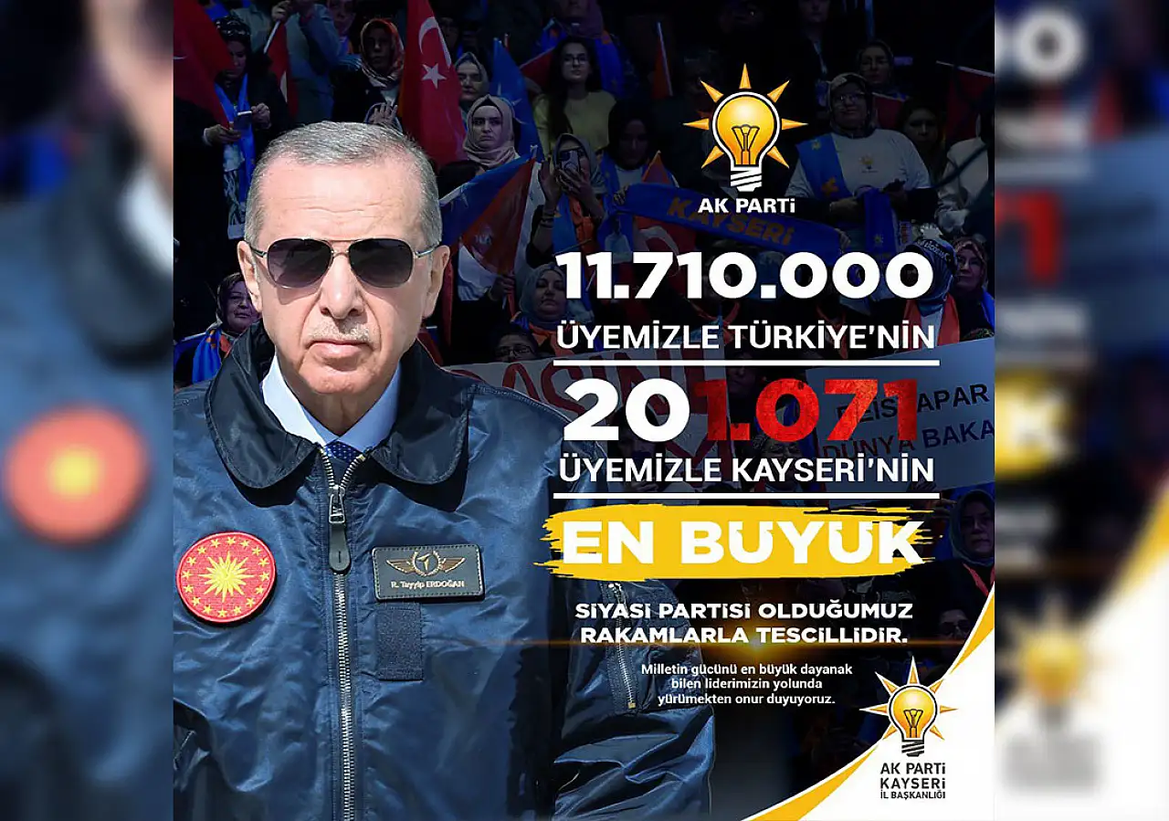 MHP'ye gönderme yapılmıştı! AK Parti'nin Kayseri'de kaç üyesi var?