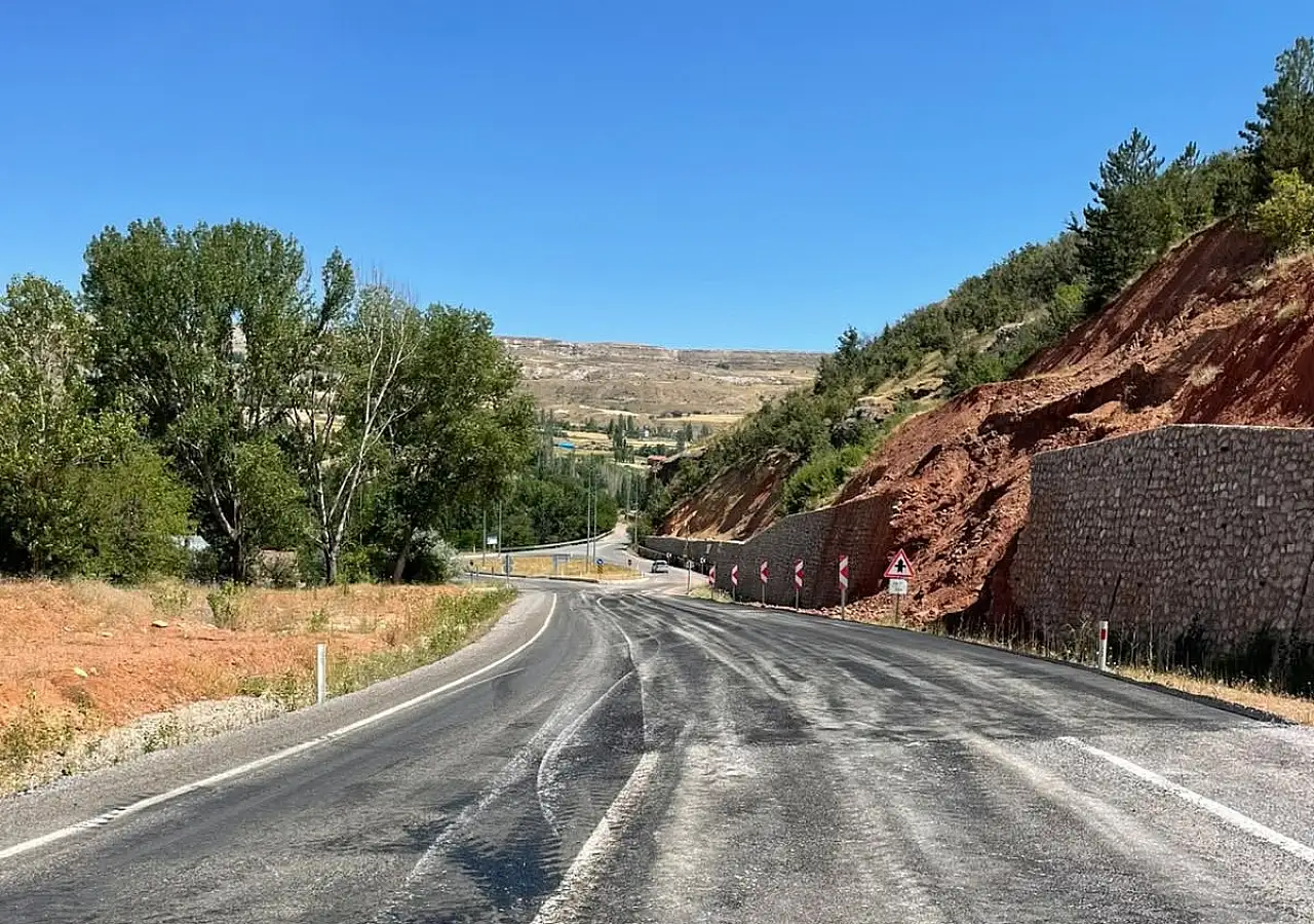 Kayseri'de önemli güzergah yeniden ulaşıma açıldı