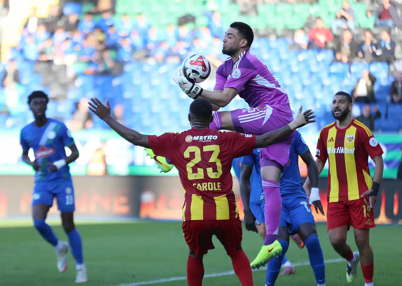 Kayserispor, Rize'de 8 yıllık hasrete son verdi