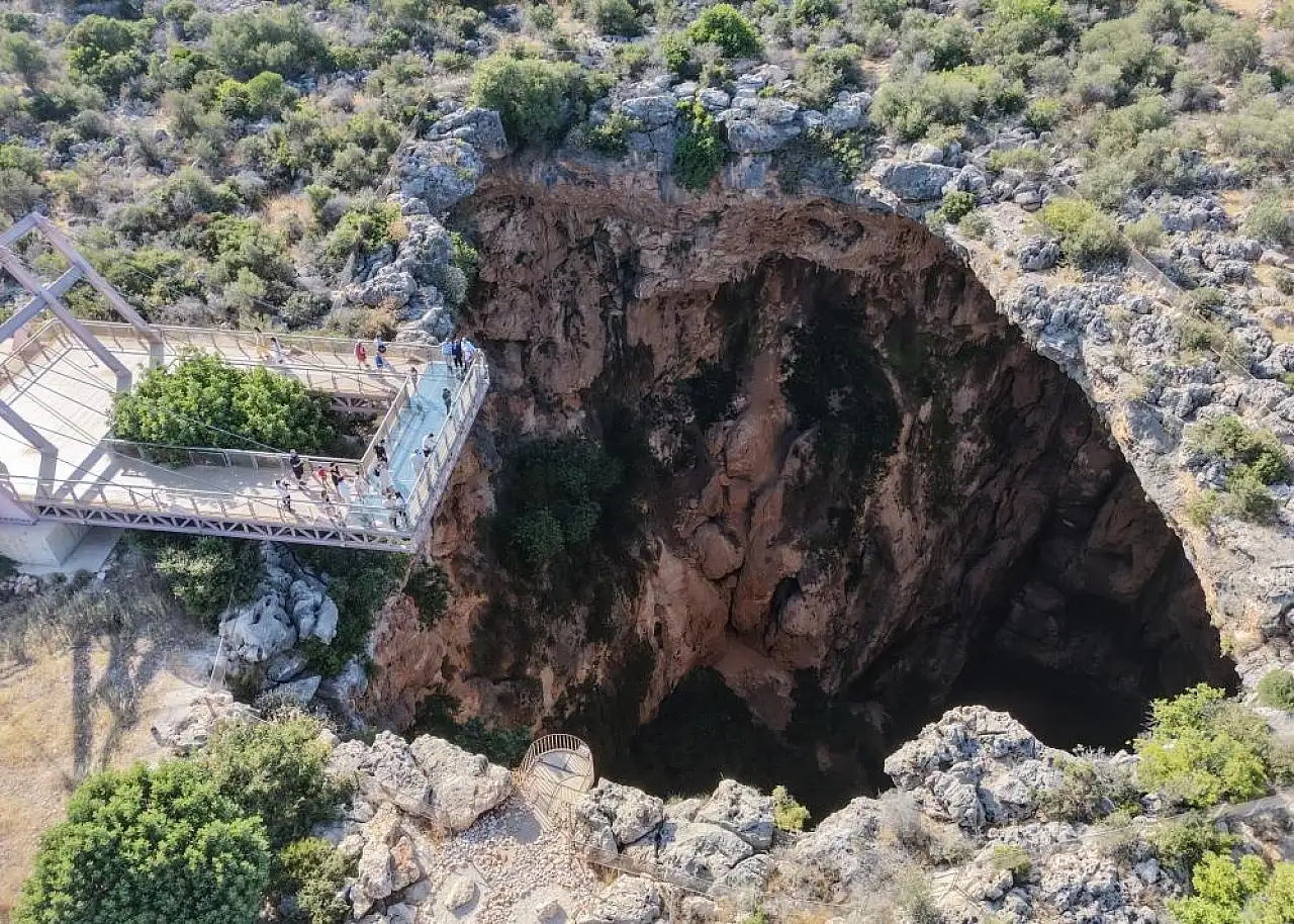 Kayserili vatandaş 452 basamak indi, Cennet ve Cehennem'i böyle anlattı