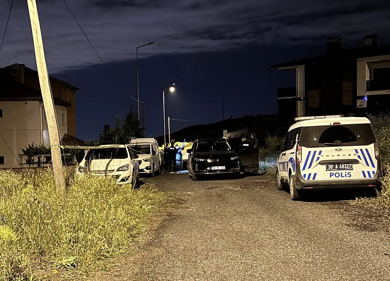 Kayseri'de silahlı kavga!