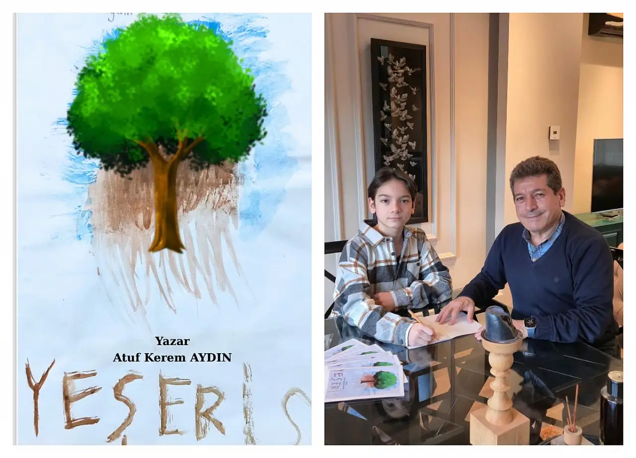 Kayserili ünlü iş adamı duyurdu: Torunum kitap yazdı!