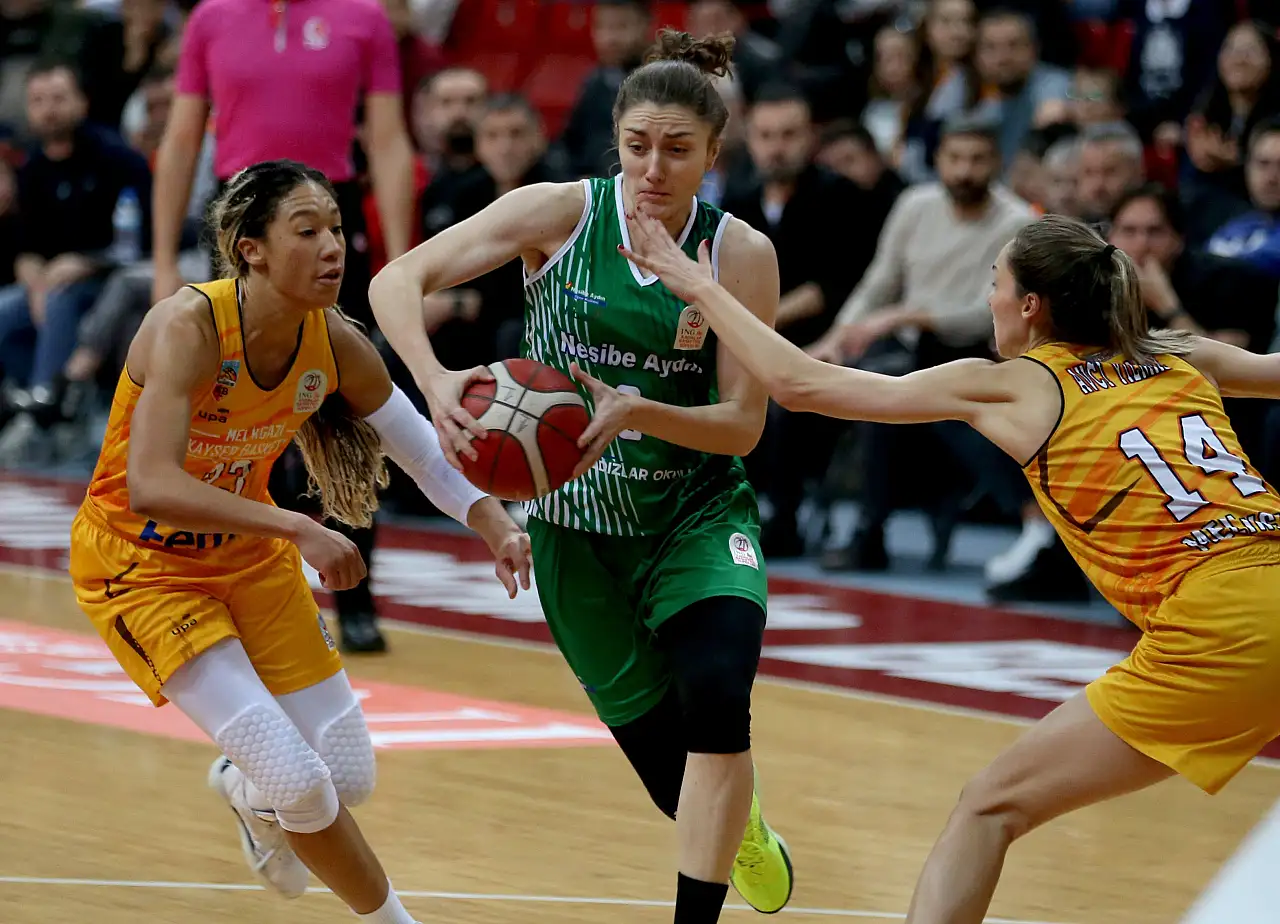 Melikgazi Kayseri Basketbol: 83 - Nesibe Aydın: 92