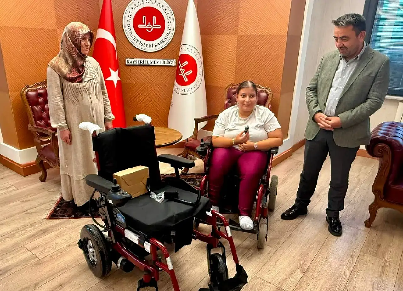 Kayseri Müftülüğü'nden gönüllere dokunan destek