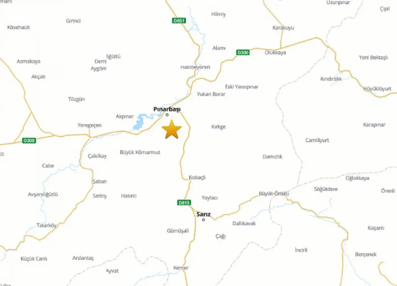 Kayseri'de peş peşe 3 deprem! AFAD ve Kandilli verileri açıkladı