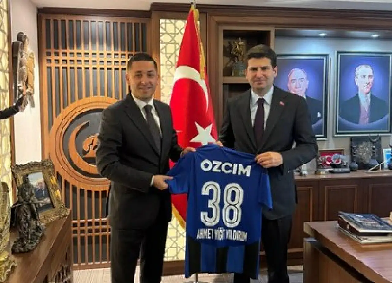 Kayseri'den Ankara'ya dikkat çeken hediye!
