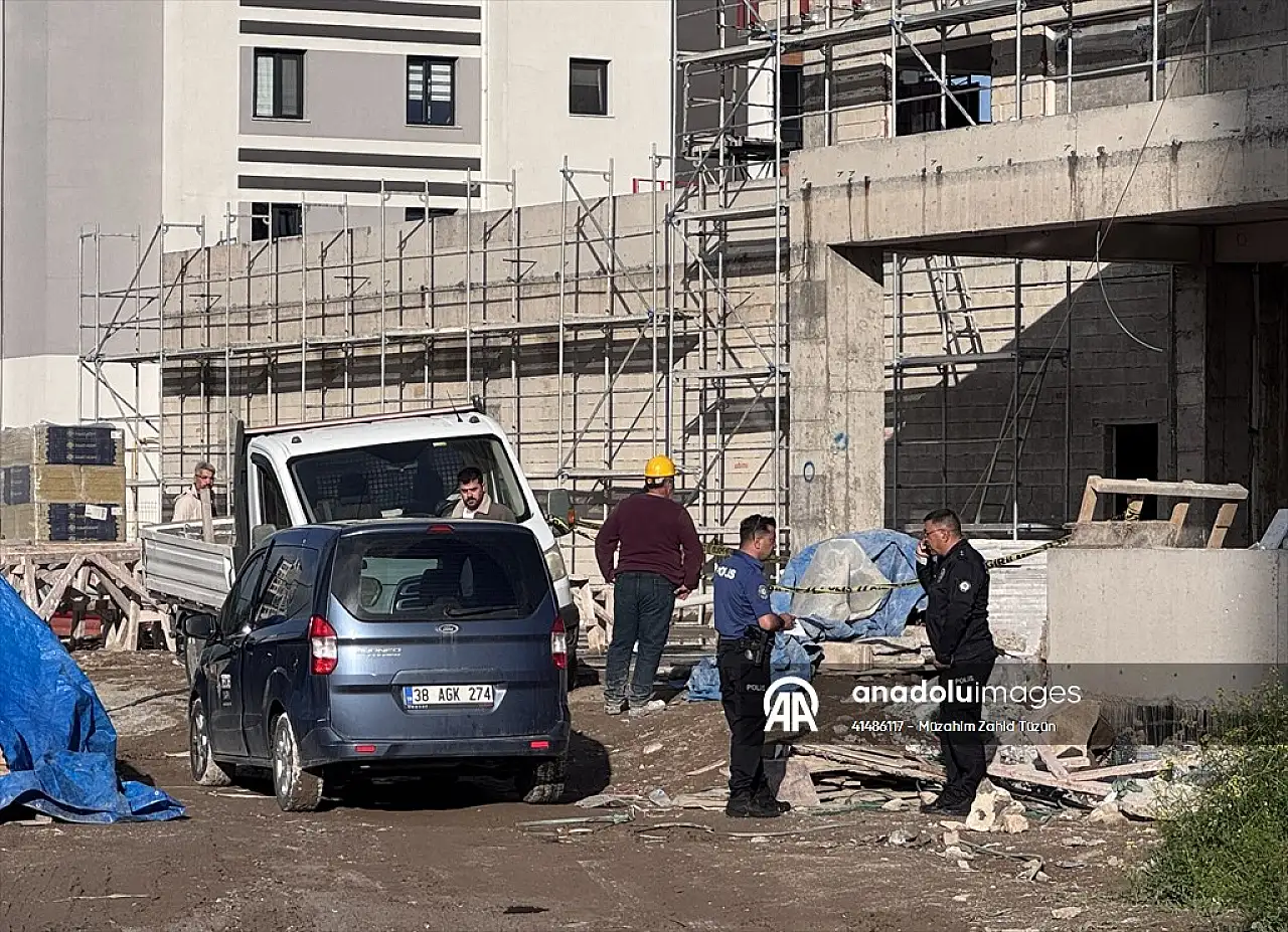 Kayseri'de üzerine mermer düşen inşaat işçisi hayatını kaybetti!