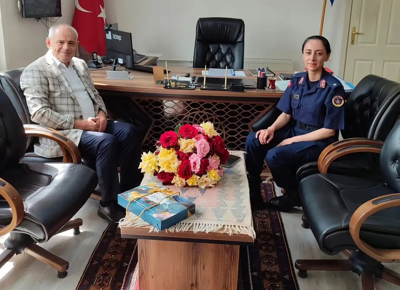 Kayseri'de kadın kaymakamdan sonra kadın İlçe Jandarma Komutanı!