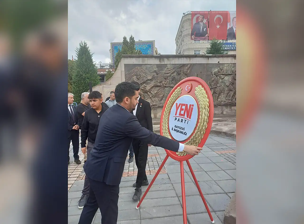 Kayseri'deki 30 Ağustos Zafer Bayramı törenlerinde bir ilk yaşandı