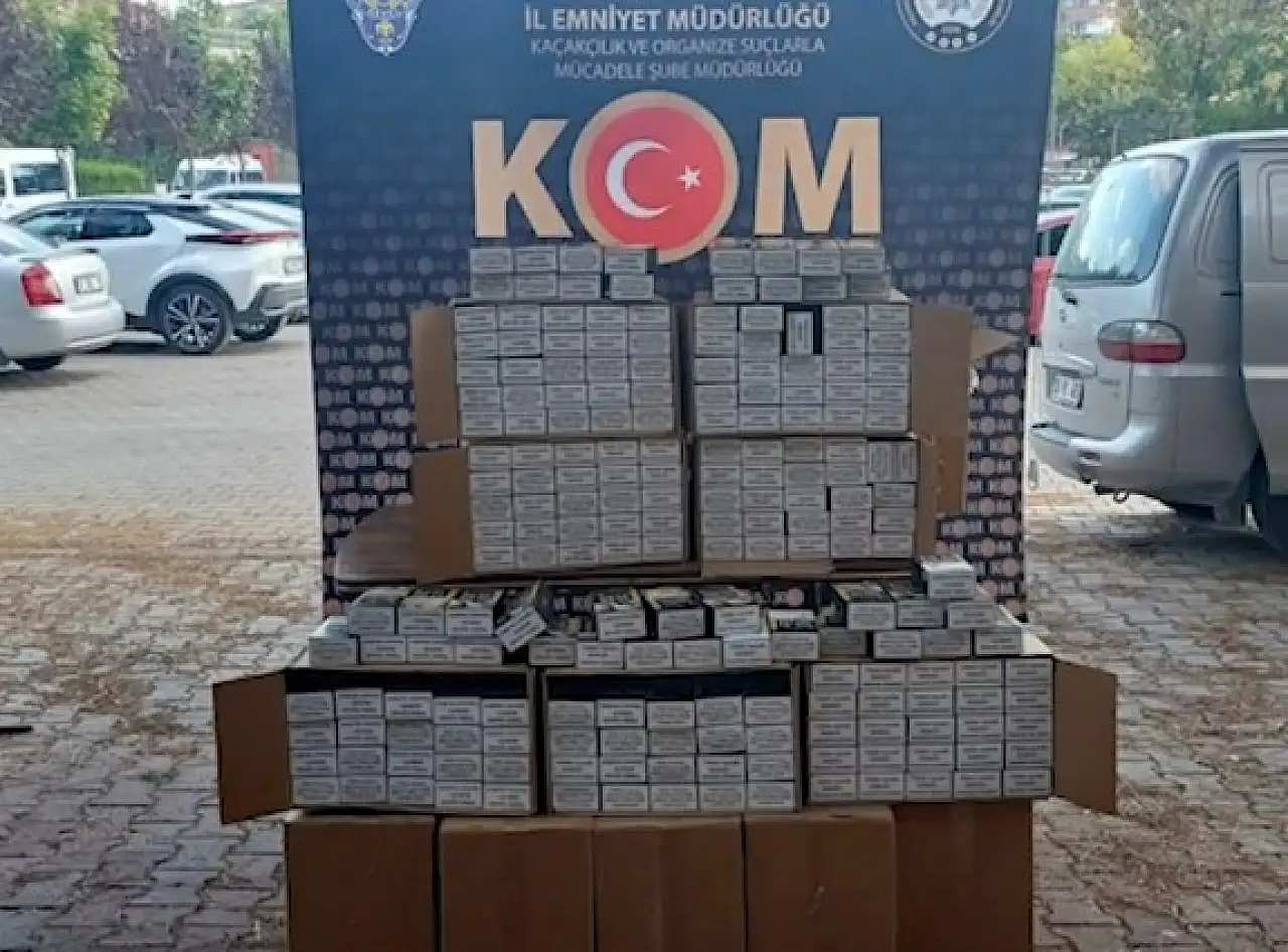 Kayseri'de operasyon: Şüphelilerin adreslerinden çıkanlar dikkat çekti