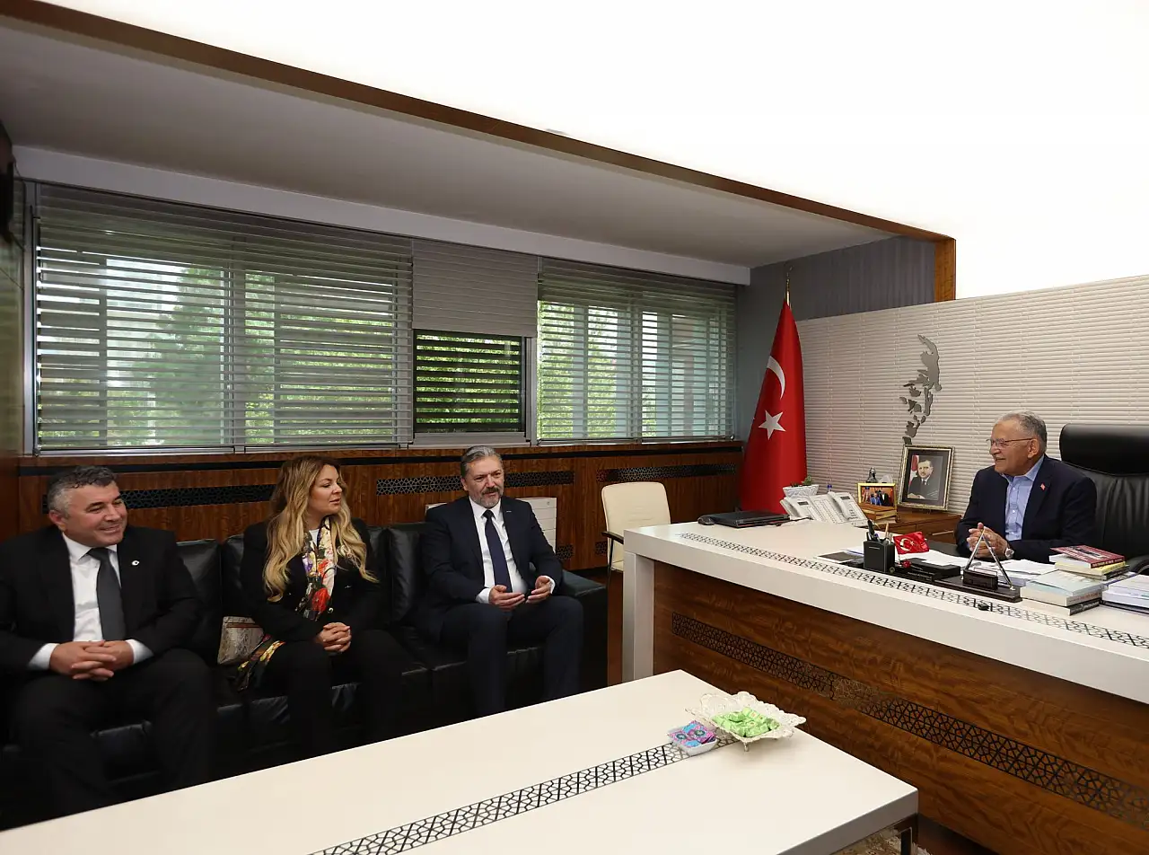 Başkan Büyükkılıç ile MÜSAİD Hollanda Heyeti buluştu!