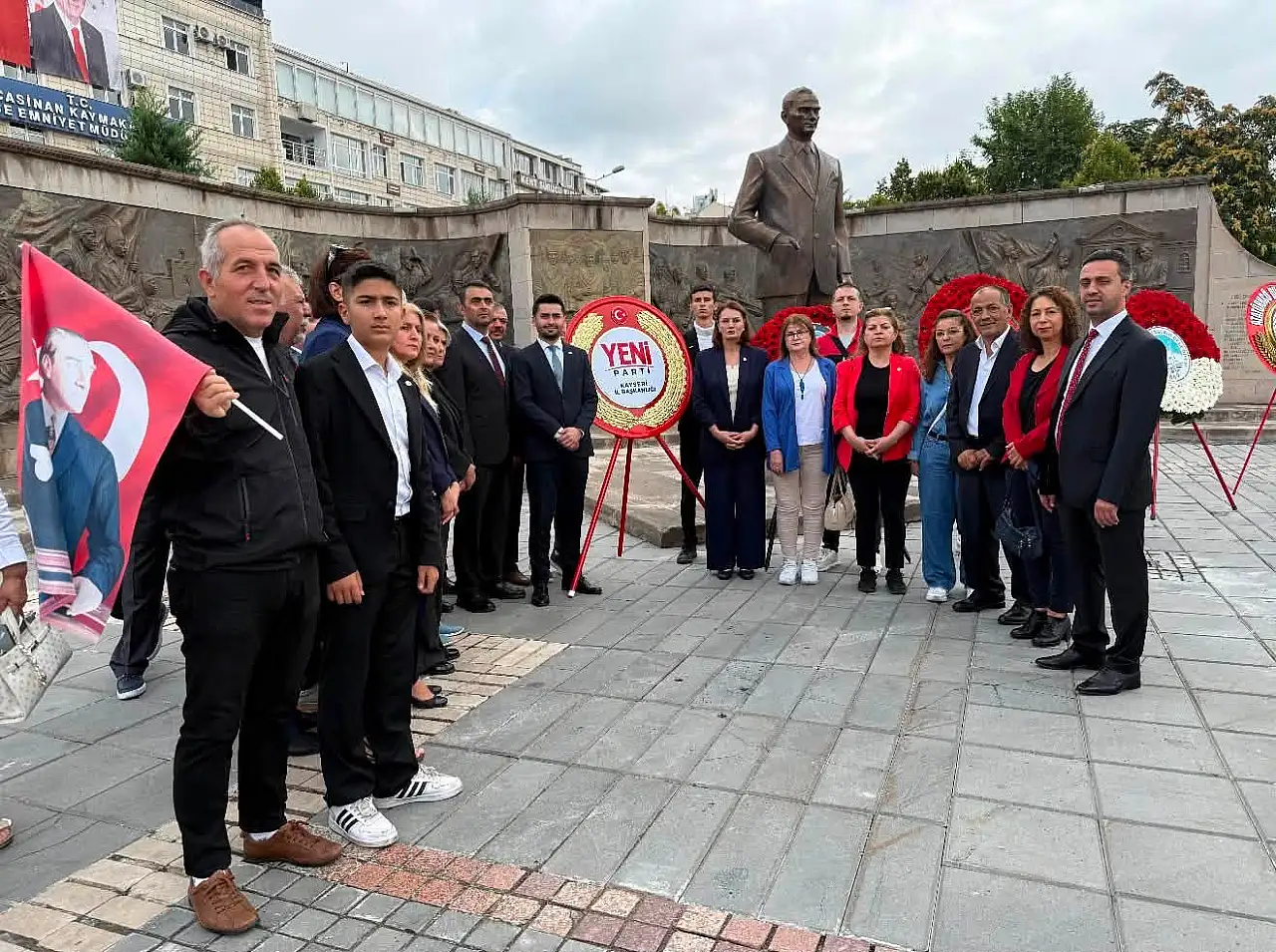 Kayseri'deki 30 Ağustos Zafer Bayramı törenlerinde bir ilk yaşandı