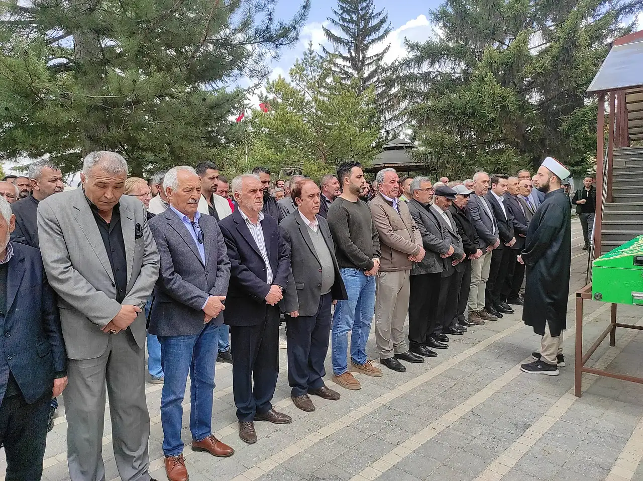 Kayseri'de Başkanın amcası toprağa verildi